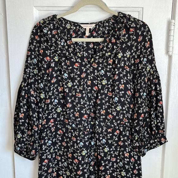 Rebecca Taylor Floral Tie Waist Dress - Picture 2 of 7